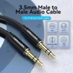 Cable de Audio 3.5 mm   Macho/Macho / 2M / Gris  BAXBH  Vention