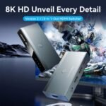 Switch 3 en 1  HDMI / 8K  / Gris  AKRH0  Vention - Imagen 4