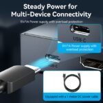 Switch 3 en 1  HDMI / 8K  / Gris  AKRH0  Vention - Imagen 9