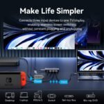 Switch 3 en 1  HDMI / 8K  / Gris  AKRH0  Vention - Imagen 16
