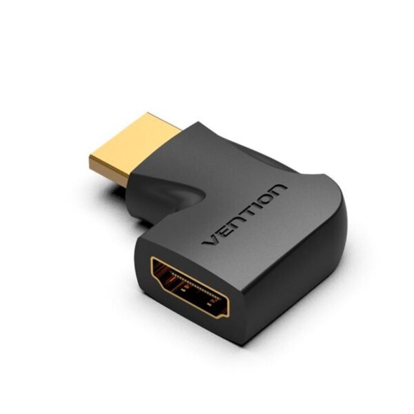 dlimgs.php_-5041.jpg Adaptador HDMI 90°/ Macho/Hembra Vertical / Flat / Negro AIPB0 Vention