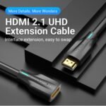Extensor de Cable HDMI   8K 2M  / Negro AHBBH  Vention