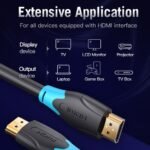 Cable HDMI   4K / 20M / Negro  AACBQ  Vention