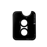 Lens Protector de Camara Metal   Apple iPhone 16/16 Plus  Negro Rock Space - Imagen 3