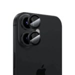 Lens Protector de Camara Metal   Apple iPhone 16/16 Plus  Negro Rock Space - Imagen 4