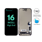 Display Apple iPhone 16 (Incell High-End) Comp. Negro (IC Intercambiable)