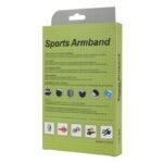 Banda deportiva   Brazo  L 6"  Negro