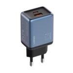Cargador de Pared Q12   USB C a USB C  45W  Compatible c/Laptop  Azul/Negro  LDNIO