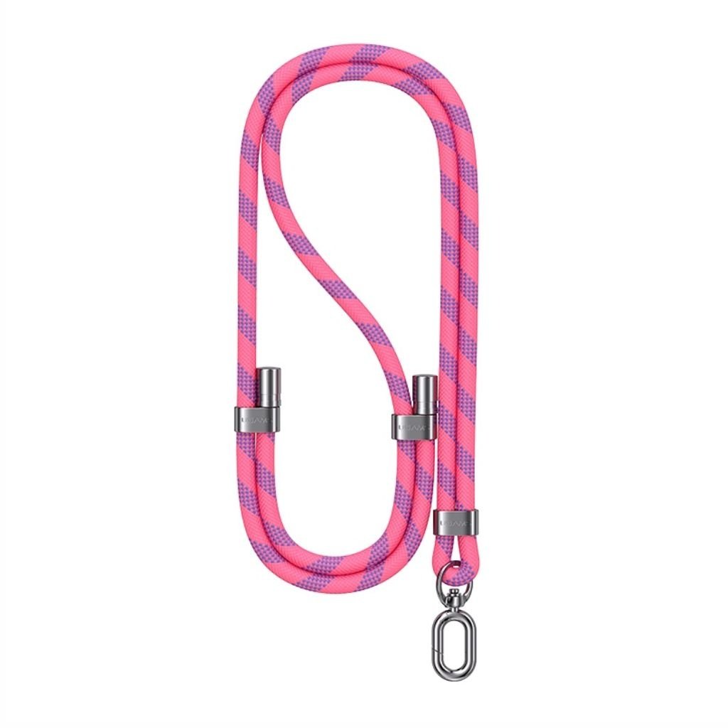 dlimgs.php_-5268.jpg Correa para Cuello Ajustable 8mm 160cm Rosado/Violeta Fluorescente ZB316 USAMS - Imagen 1