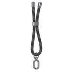 Correa para Muñeca Ajustable   8mm  34cm  Negro/Gris  ZB317  USAMS