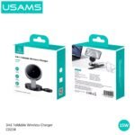Cargador Inalámbrico 15W  3 en 1  Carga Rápida  Negro  CD234  USAMS - Imagen 2