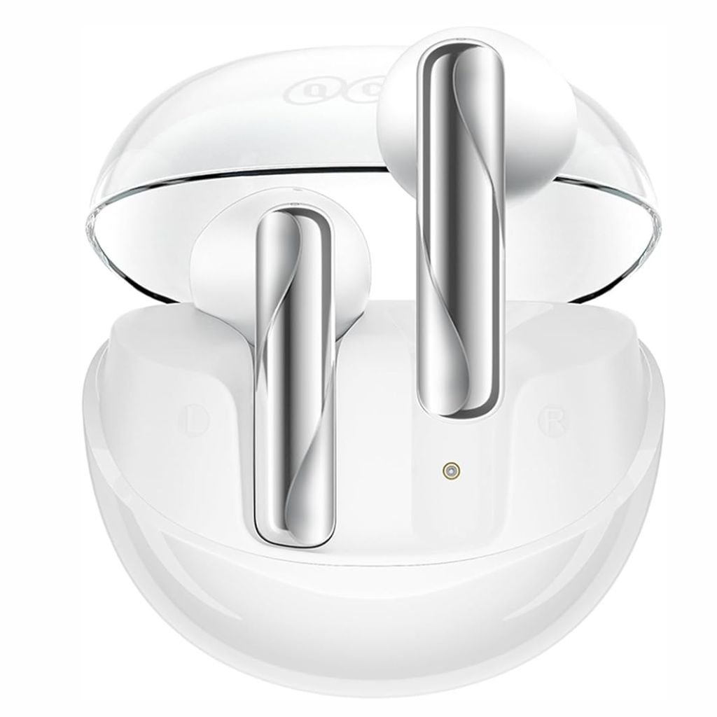 dlimgs.php_-5382.jpg Auricular Bluetooth TWS AilyBuds Clear Blanco QCY By Xiaomi - Imagen 1