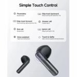 Auricular Bluetooth TWS AilyBuds Clear  Blanco  QCY By Xiaomi - Imagen 2