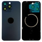 Tapa Trasera Apple iPhone 15 Pro Max c/Marco c/Lens Azul NASAN (sin garantía  sin devolución)