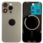 Tapa Trasera Apple iPhone 15 Pro c/Marco c/Lens Dorado NASAN (sin garantía  sin devolución)