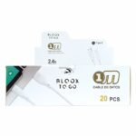 Caja BLOOX TO GO con 20 Manos Libres Tipo C   Tipo iPhone  21x15x6.5cm - Imagen 4