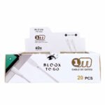 Caja BLOOX TO GO con 20 Cable de Datos USB C a USB C   100cm  21x15x6.5cm - Imagen 4