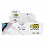Caja BLOOX TO GO con 20 Cable de Datos USB A a Micro USB   100cm  21x15x6.5cm - Imagen 4