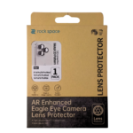 Lens Protector de Camara Metal   Apple iPhone 14 Pro/14 Pro Max/15 Pro/15 Pro Max/16 Pro/16 Pro Max  Negro Rock Space - Imagen 3