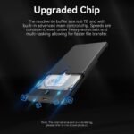 Caja para Disco Duro SATA de 2.5"   Cable USB 3.1 Gen 2 / USB-C / Negro  KPBB0  Vention - Imagen 10