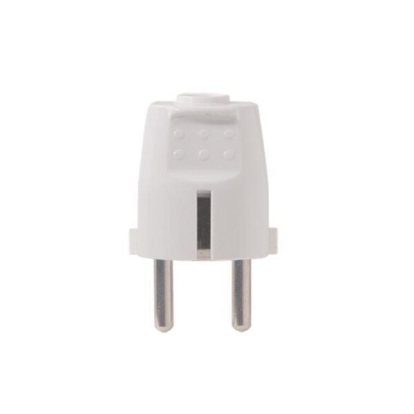 Ficha Schuko   16A  250V  Blanco  Conatel