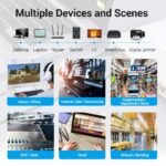 Cable de Red Flat   Cat.8 SSTP / 1.5M / Negro  IKCBG  Vention - Imagen 5