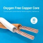 Cable de Red Flat   Cat.8 SSTP / 0.5M / Negro  IKCBD  Vention - Imagen 8