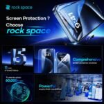Pack de 5 Vidrio Templado HD   Apple iPhone 13 Pro Max/14 Plus  2.5D  Rock Space