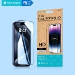 Pack de 5 Vidrio Templado HD   Apple iPhone 13 Pro Max/14 Plus  2.5D  Rock Space - Imagen 4