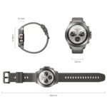 Smartwatch Mibro GS Explorer S Titanium/Silicona   1.32"  460mAh  Gris  by Xiaomi - Imagen 3