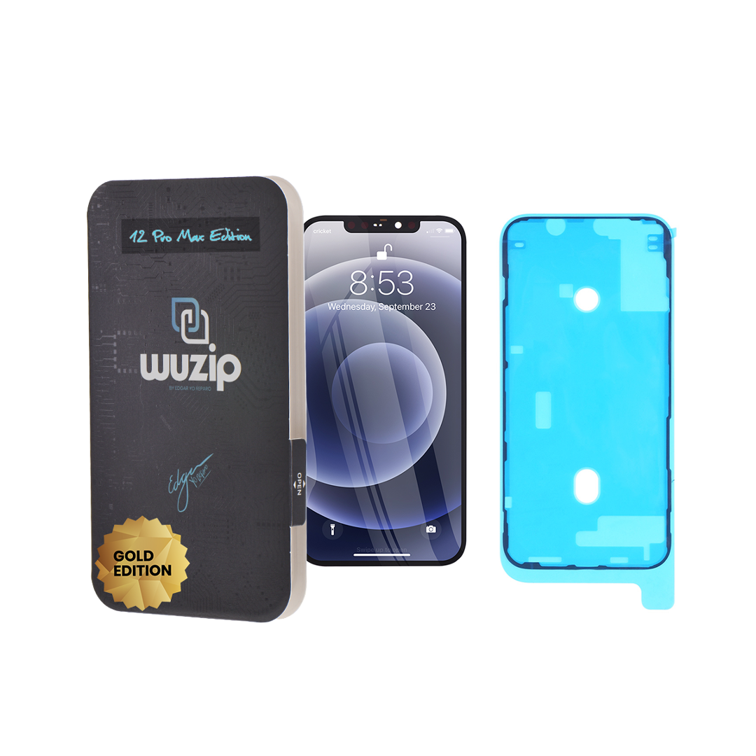 dlimgs.php_-591.png Display Apple iPhone 12 Pro Max SIN IC Comp. Negro Gold Edition WUZIP - Imagen 1