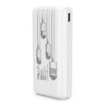 Power Bank ROCA PB20/CAB   20.000mAh  Cables Incorporados  Entrada: USB+microUSB / Salida: USB+Tipo C+microUSB+Lightning