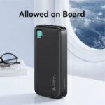 Power Bank 10000mAh   Cable Retráctil  Tipo C  Negro  CD224 USAMS - Imagen 4