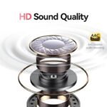 Auricular Bluetooth TWS   TD Series  BT5.3  Rosado  TD22  USAMS - Imagen 4
