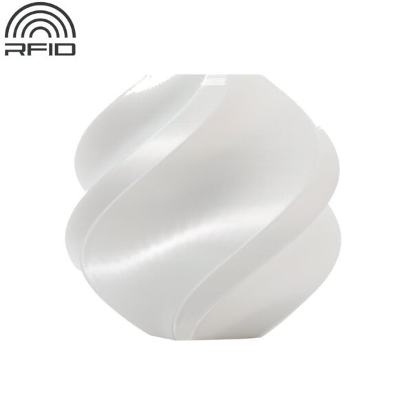 Filamento Bambu Lab PLA  Silk+   Blanco A06-W0-1.75-1000-SPL