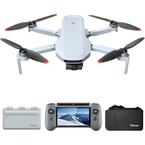 Dron Potensic ATOM 2 Fly More Screen Remote   Bolso + Cargador + 3 baterías + Control con LCD