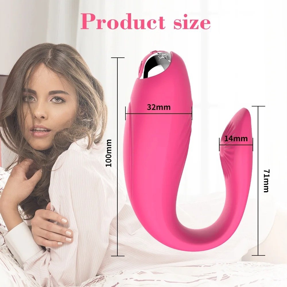 dlimgs.php_-6030.jpg Vibrador Parejas Estimula Clítoris y Punto G YS-BE117 Fucsia Adultos - Imagen 1