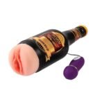 Masturbador Masculino Botella con Vibrador   Negro  YS-BE236  Adulto