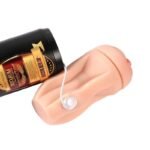 Masturbador Masculino Botella con Vibrador   Negro  YS-BE236  Adulto - Imagen 4
