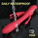 Vibrador Punto G Estimulador de Clítoris EROS    Rojo  YS-BE029 Adulto