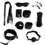 Kit Sado 8 Piezas   Negro  YS-BE002 Adulto - Imagen 8