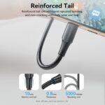 Cable USB-A a Micro USB-B   Macho/Macho / 2A / 1M / Negro  CTIBF  Vention - Imagen 8