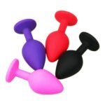 Plug Anal Chico Joya Silicona   Fucsia  YS-BE220-1 Adultos - Imagen 2