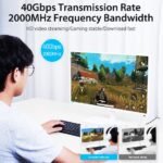 Cable de Red   Cat.8 SFTP / 8M / Negro  IKABK  Vention - Imagen 3