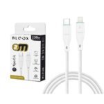 Cable de Datos BLOOX USB C a Lightning   PVC  200cm  30w - Imagen 2
