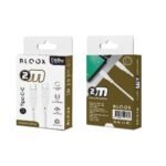 Cable de Datos BLOOX USB C a USB C   PVC  200cm  60w