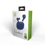 Auricular Bluetooth TWS ZoundBuds KTE-250   Carga Inalámbrica  Azul  Klip Xtreme - Imagen 2