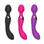 Doble Vibrador para Masajes Estimulador Punto G YS-BE113   Violeta  Adultos - Imagen 5