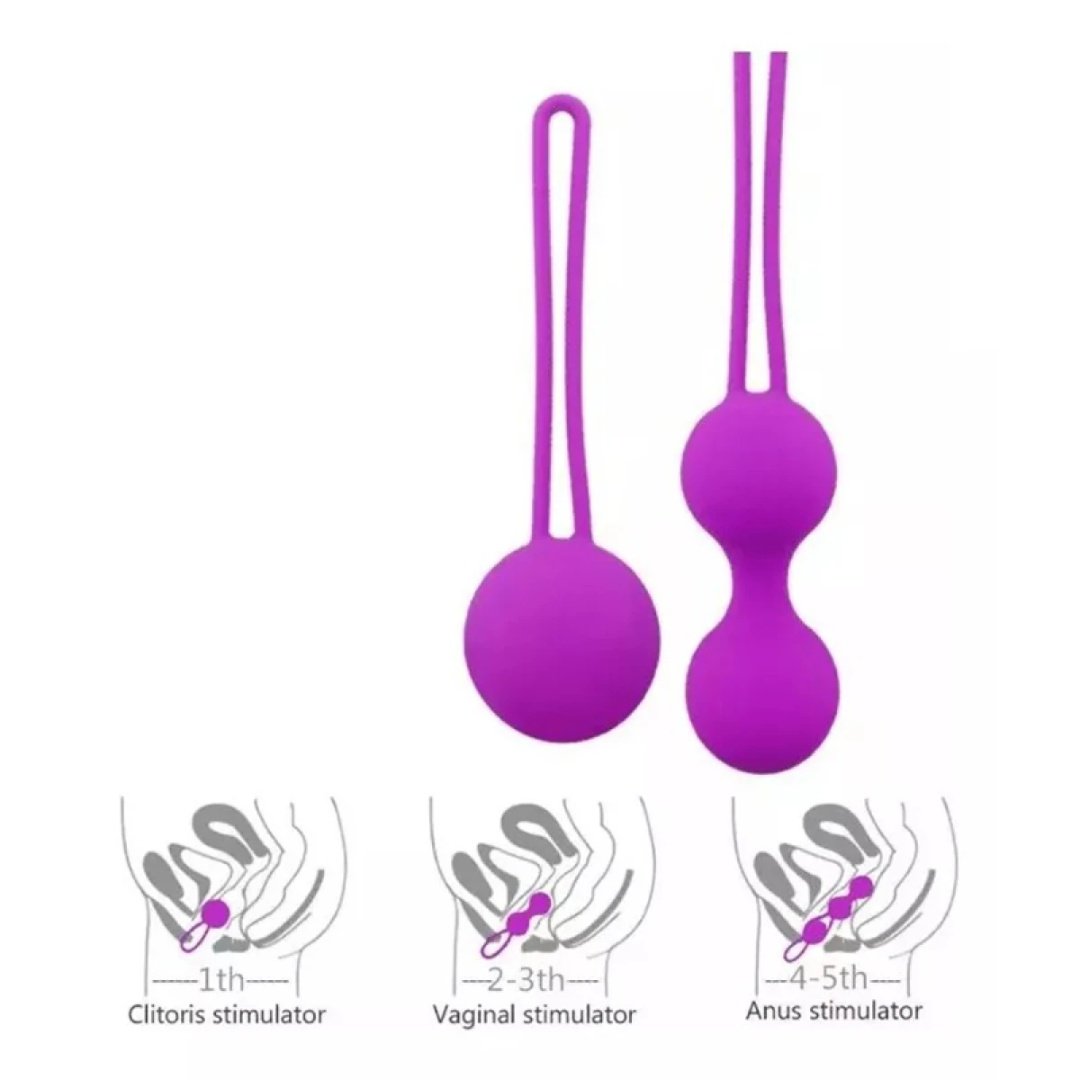 dlimgs.php_-6410.jpg Kit Bolas Vaginales Ejercicio Kegel Suelo Pelvico YS-BE185 Adultos - Imagen 1