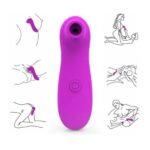 Succionador de Clitoris Compacto Docoo Multispeed Violeta   Adulto - Imagen 2
